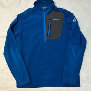 Eddie Bauer fleece pullover shirt